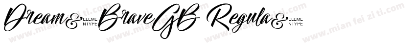 Dream-BraveGB Regula字体转换
